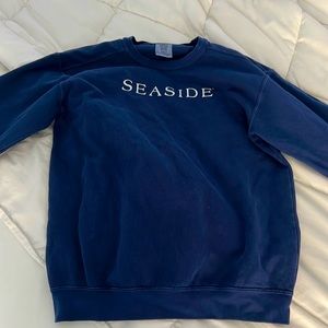 Seaside Navy Sweatshirt